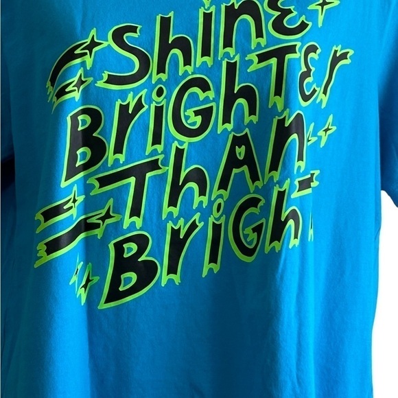 Zumba Shine Brighter Than Bright Short Sleeve Tee • Used • Size: M/L - Picture 3 of 5